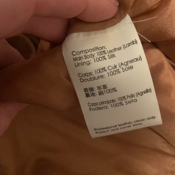 3.1 Phillip Lim Lambskin Leather and Silk Shorts - Picture 3 of 5